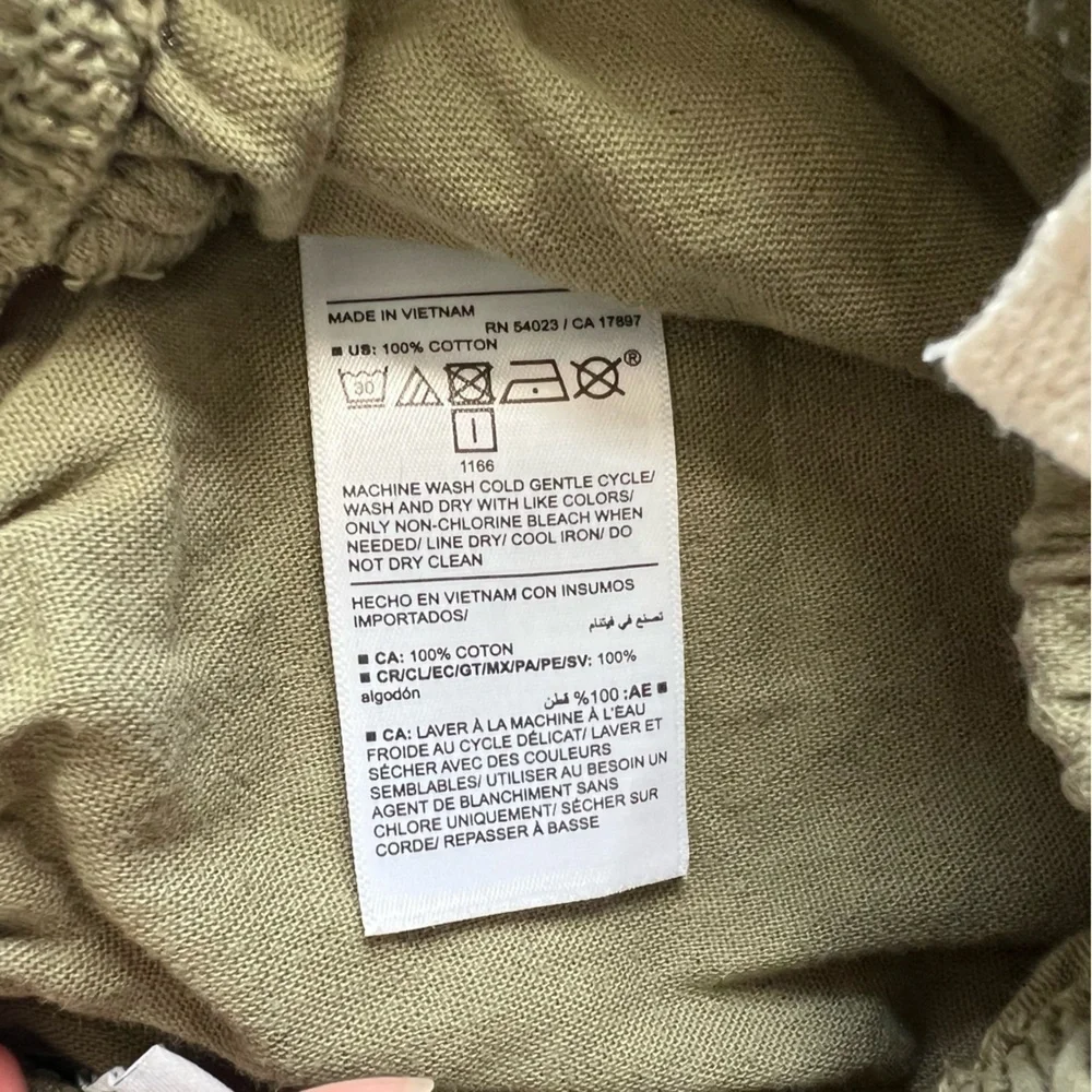 Old Navy Olive Green Kids Matching Pant Set Size 12-18 Months